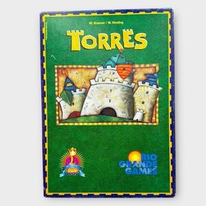 Torres Board Game by Rio Grande Games & Kramer Kiesling Complete 1999